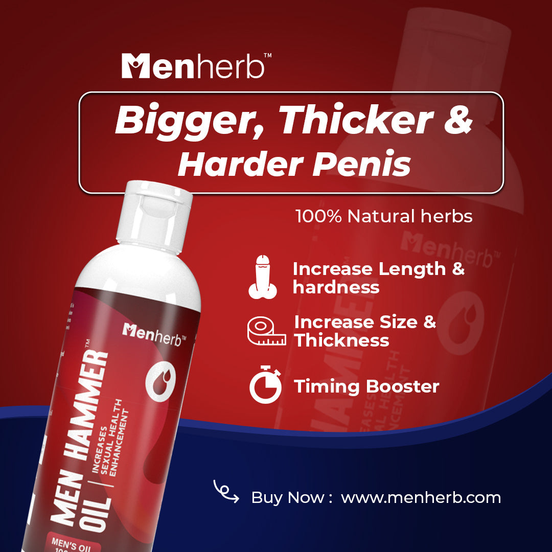 Men Hammer Oil ( Stronger, Longer, Harder ) ( 100ml )
