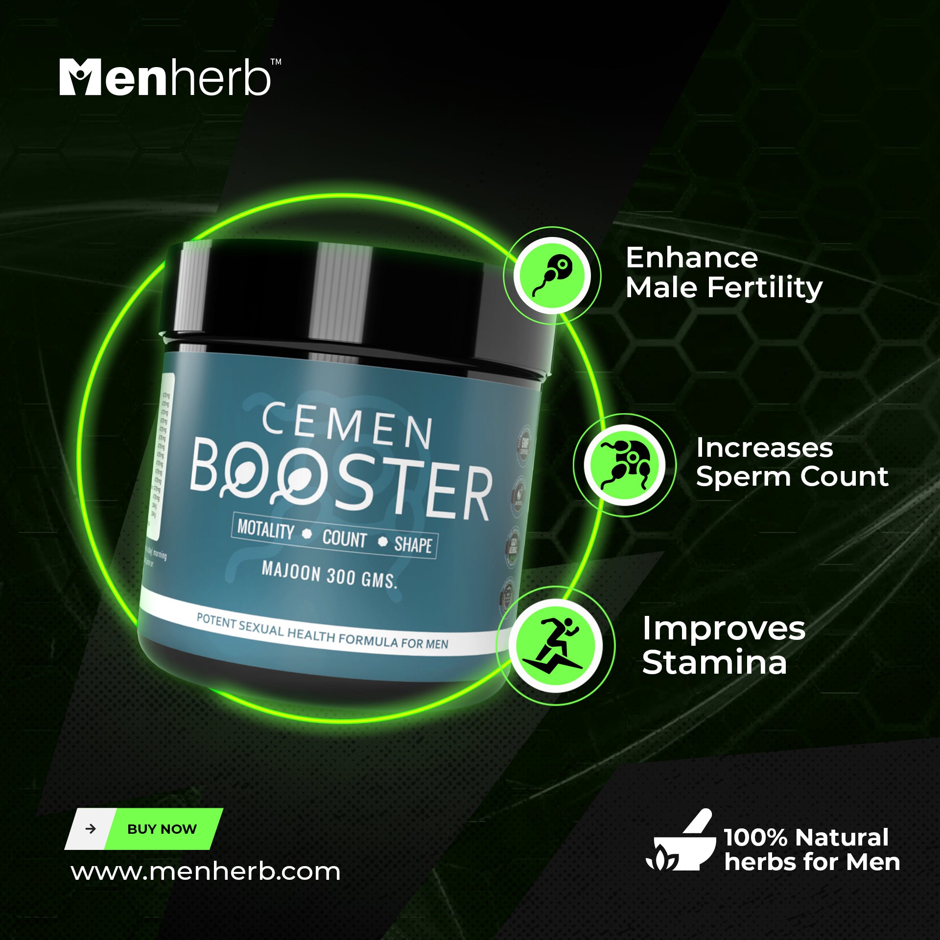 Cemen Booster for Infertility's issue / Boost Sperm Health