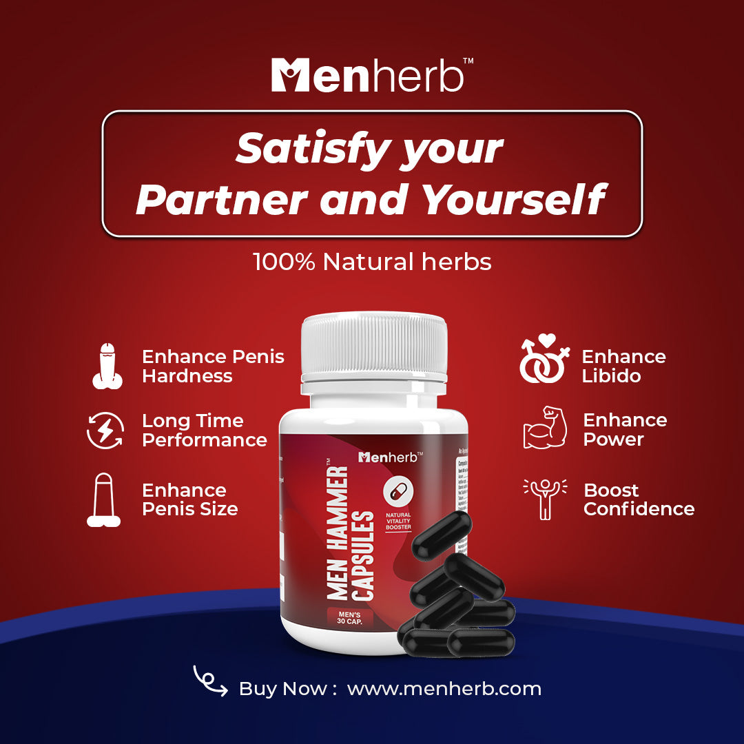 Men Hammer Capsules for Extra, Big & Harder Size 30 cap