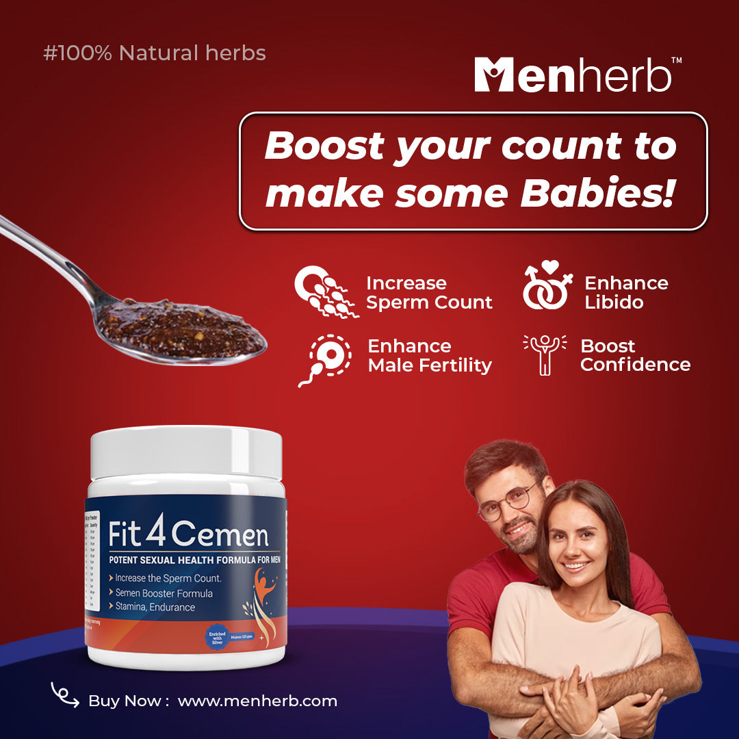 Fit 4 Cemen for Increase Sperm Quantity ( 125gm )