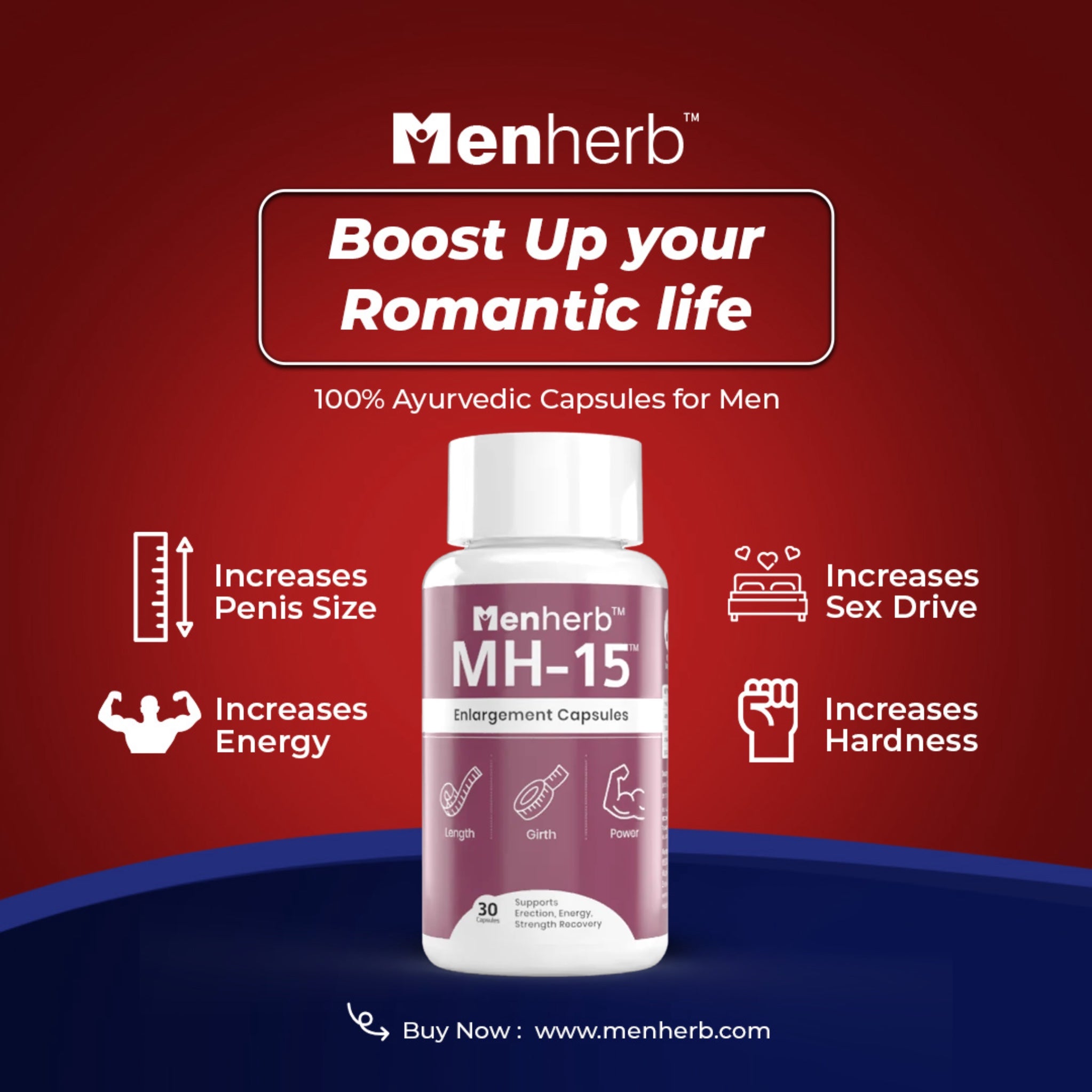 Hammer Enlargement Combo MH-15 Cap & Oil