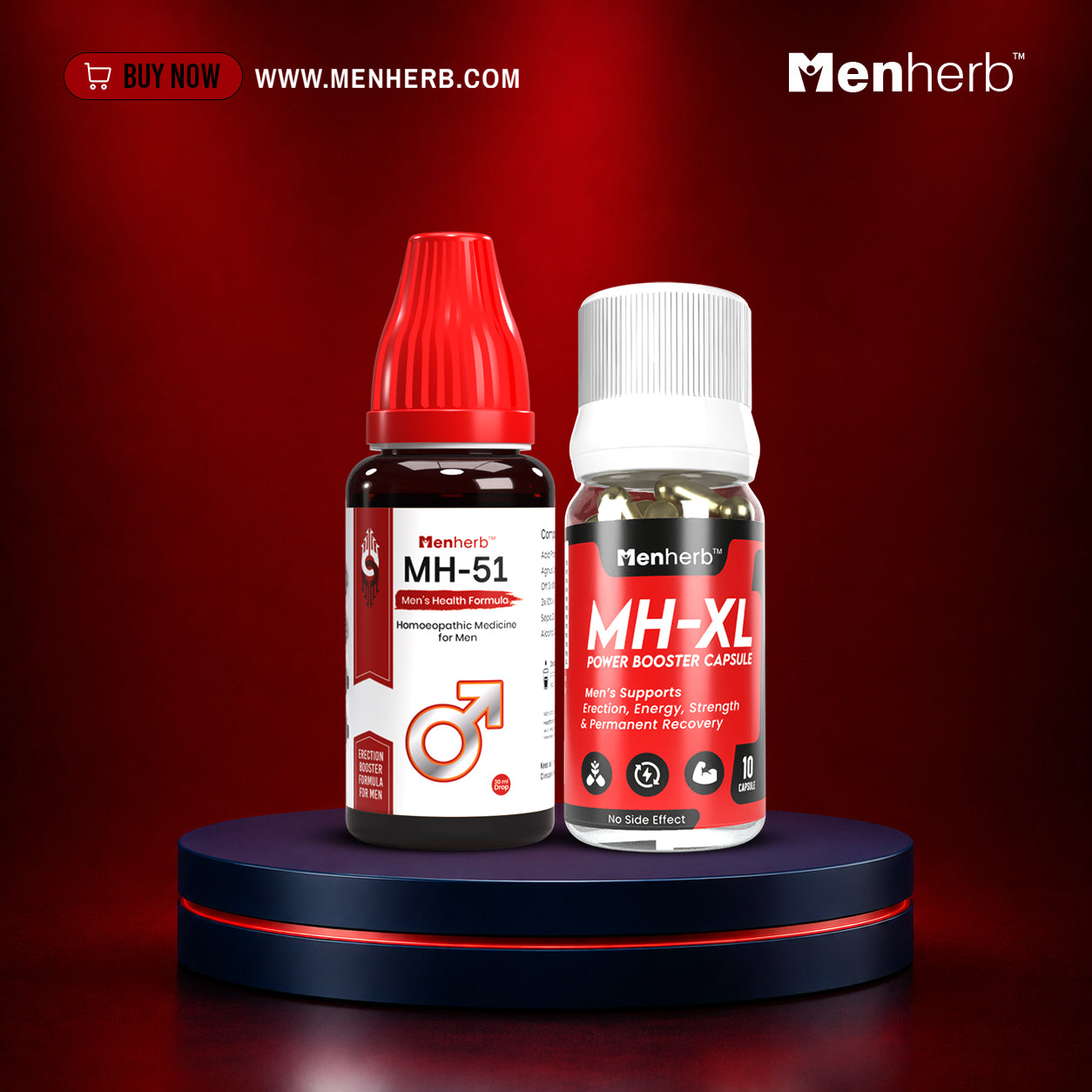 MH51 Homeopathic Drops with MHXL Capsule