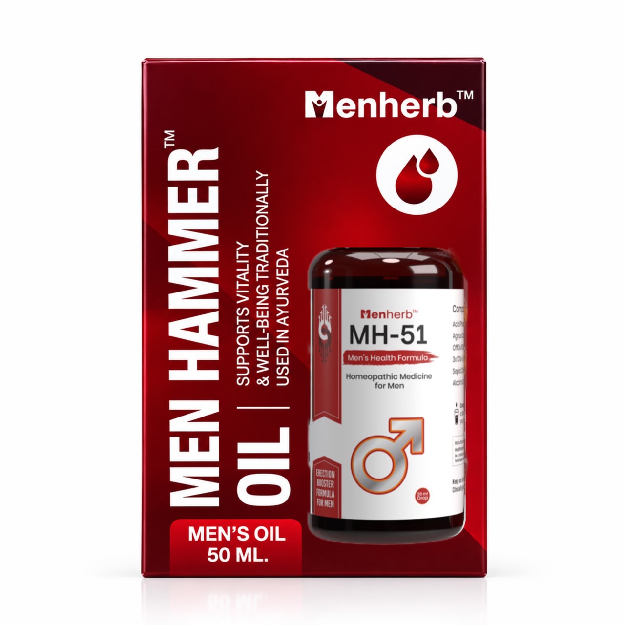 MH 51 drops with Men Hammer Oil  combo offer