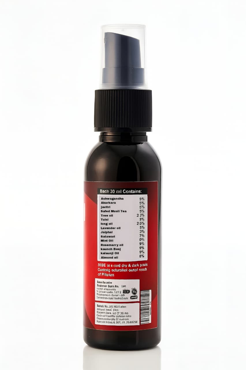 Men Herb Enlargement Oil  Harder erection 100 ML Men Hammer oil