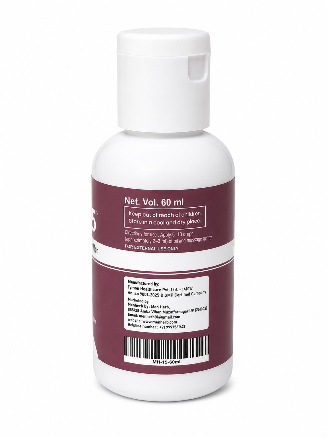 MH 15 Oil for Instant Enlargement Size 60ml