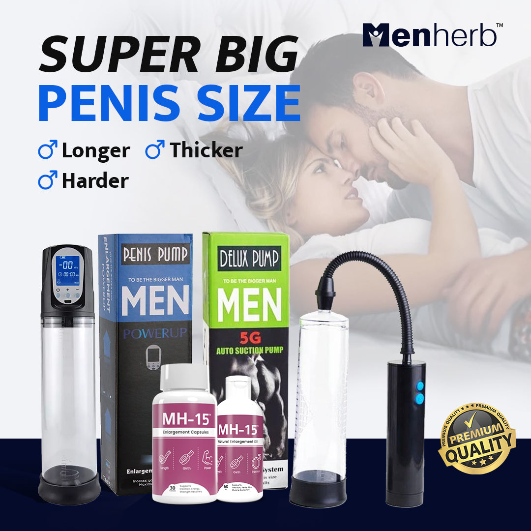 Size Booster Pump Men Herb